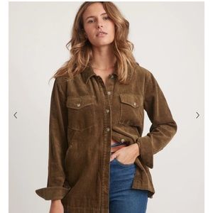 Marine Layer corduroy over shirt/shacket